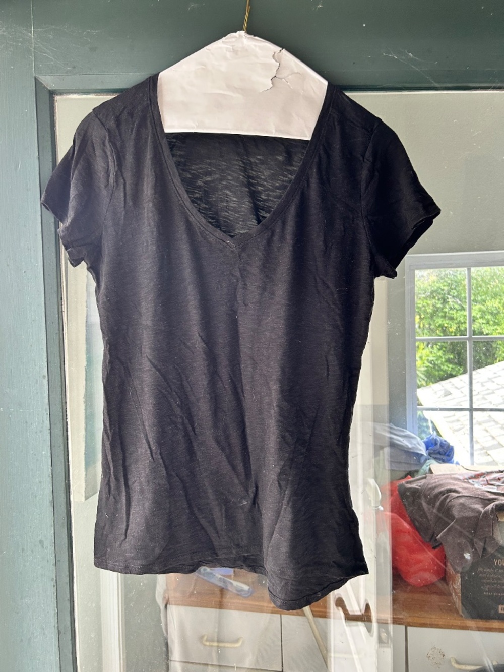 Athleta Daily Tee Bundle -  V neck + Cotton blend - sz Small - Picture 3 of 7